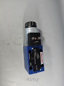 New OEM REXROTH 4WE 6 D62/EG24N9K4/ZV Solenoid Directional Hydraulic Valve