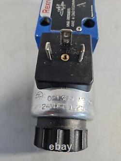 New OEM REXROTH 4WE 6 D62/EG24N9K4/ZV Solenoid Directional Hydraulic Valve