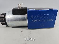 New OEM REXROTH 4WE 6 D62/EG24N9K4/ZV Solenoid Directional Hydraulic Valve