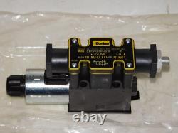 New Parker D1VW020BNJG7B Solenoid Hydraulic Directional Control Valve 24V 1.39A