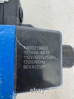 New Rexroth 110/120v. Hydraulic Directional Control Valve 4we10j4x/cw110n9dal/v