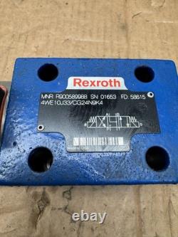 New Rexroth R900589988 Hydraulic Directional Control Valve 4we10j33/cg24n9k4