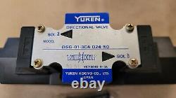 New Yuken DSG-01-3C4-D24-50 Hydraulic Directional Control Valve