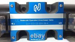 Northman SWH-G03-C2-D24-20-N 24 VDC Hydraulic Solenoid Directional Control Valve