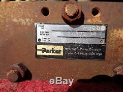 PARKER Control valve 4-Spool Hydraulic Directional #WB2DG Mod. 6-0092-74, DG0038