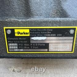 PARKER PILOT DIRECTIONAL CONTROL VALVE HYDRAULIC D61VW Series 5000psi