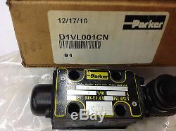 Parker D1VL001CN Lever Operated Hydraulic Directional Valve Closed-Spool NEW