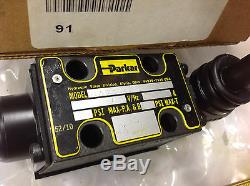 Parker D1VL001CN Lever Operated Hydraulic Directional Valve Closed-Spool NEW