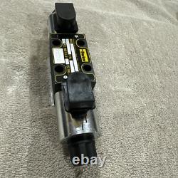 Parker D1VW004CNJW4 94 HYDRAULIC DIRECTIONAL CONTROL VALVE 24VDC Hz 1.39 4000PSI