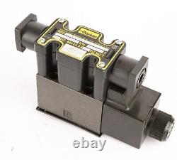 Parker D1VW004KNYCF4 Hydraulic 4/2 Way Directional Control Valve, Float Center