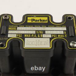 Parker D1VW006CNYCF Hydraulic Directional Valve 4/3 Way Float Center 110V Coil