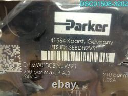 Parker D1VW030BNJW91 Hydraulic Directional Spool Valve 24V DC