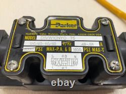 Parker D1VW1CNYC 75 Hydraulic Directional Valve 110/120 VAC D1VW1CNYC75 (TBI)