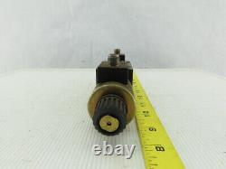 Parker D1VW4CNJDLJ575 Hydraulic Directional Control Solenoid Valve 350 Bar