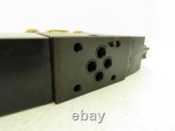 Parker D1VW4CNYCF5675XB042 Hydraulic Directional Valve 5000PSI 110/120V 50/60Hz