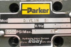 Parker D1vl1n 51 Hydraulic Directional Control Valve, 5000psi