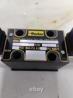Parker D1vw008cnjw, Hydraulic Directional Solenoid Valve, M0125 Nos