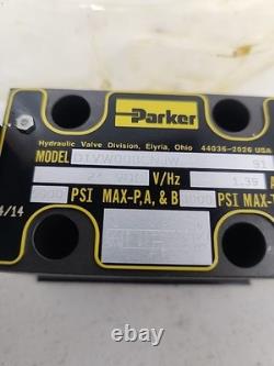 Parker D1vw008cnjw, Hydraulic Directional Solenoid Valve, M0125 Nos