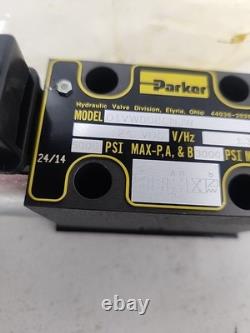 Parker D1vw008cnjw, Hydraulic Directional Solenoid Valve, M0125 Nos