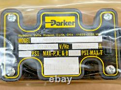 Parker D1vw009cnyc Hydraulic Directional Control Solenoid Valve