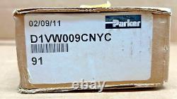 Parker D1vw009cnyc Hydraulic Directional Control Solenoid Valve