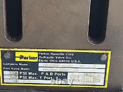 Parker D31VW4C4VYCF-75 Hydraulic directional control valve COMPLETE UNIT FAST