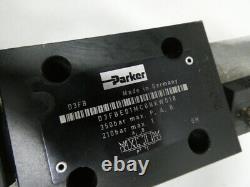 Parker D3FBE01MC0NKW018 Hydraulic Directional Control Valve 350bar 24v-dc