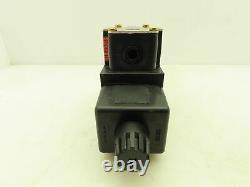 Parker D3W Hydraulic Directional Control 3-Pos Solenoid Spool Valve 120V NG10