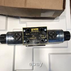 Parker D3W004CNJW Hydraulic Directional Solenoid Valve New Open Box Fast Free #2
