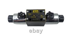 Parker D3W004CNYWS3 Hydraulic Directional Control Valve 3-Position Solenoid