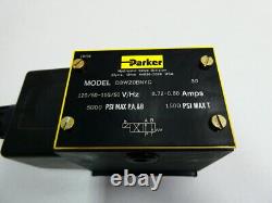 Parker D3W20BNYC-30 Hydraulic Directional Control Valve 5000psi 120v-ac