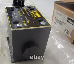 Parker D3W20BNYW Hydraulic Solenoid/Directional Control Valve 110/120V, 2-Way, 110