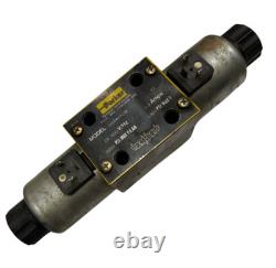 Parker D3W4CNJW Hydraulic Solenoid Directional Valve, 24VDC, 36W, CH-10041-002