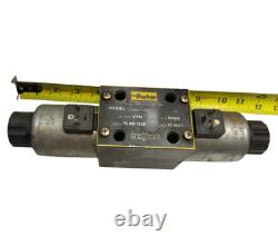 Parker D3W4CNJW Hydraulic Solenoid Directional Valve, 24VDC, 36W, CH-10041-002