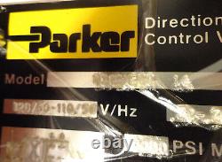 Parker D3w1evy Electric Solenoid Valve Hydraulic Controlvalve 120vac Directional