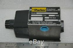 Parker D3w8enyc 14 Electro. 72.75amp Hydraulic Bi-directional Control Valve New