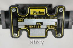 Parker D61VW8C1NYCF 75 Hydraulic Directional Control Valve 300psi 120v-ac