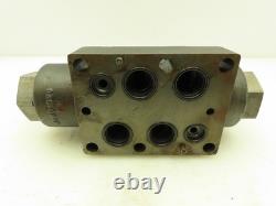 Parker D63W8C1Y Hydraulic Directional Control Solenoid Valve 120V 3000 PSI