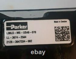 Parker Directional Hydraulic Valve L90LS-MS-US48-070 LL-3674-2564 NEW (F)