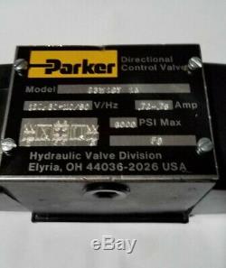 Parker Directional Valve 3000 PSI, Model # D3W1CY- 14