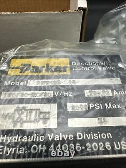 Parker Hannifin Hydraulic Directional Control Valve D3W020BNYC / D3W1HY-14 NEW