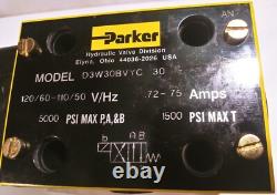Parker Hannifin Hydraulic Directional Control Valve D3W30BVYC 30 NEW (339)