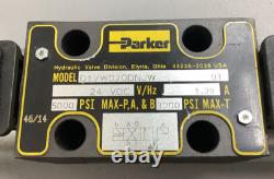 Parker Hydraulic Directional Control Valve D1VW020DNJW, 24VDC (b539)