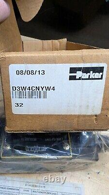 Parker Hydraulic Directional Control Valve D3W4CNYW4, 120V, 60 Hz, 3000 PSI Max