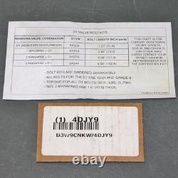 Parker Hydraulic Directional Valve D3W009CNKW, 12VDC, D05 NFPA, 3-Way, 27.7 gpm