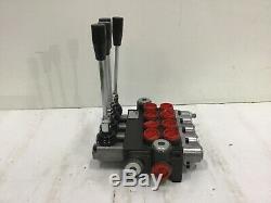Prince 4 Ways Lever Hydraulic Directional Valve with 10 Flow Capacity 4P40