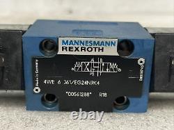 REXROTH HYDRAULIC DIRECTIONAL VALVE 4WE6J61/EG24N9K4, 00561288, free ship