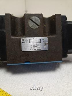 Racine FD4 DSKS 102S 50 Hydraulic Directional Control Valve 110V 4600 PSI Dana