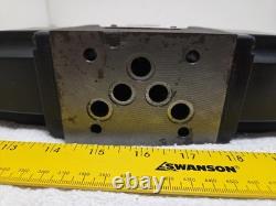 Racine FD4 DSKS 102S 50 Hydraulic Directional Control Valve 110V 4600 PSI Dana