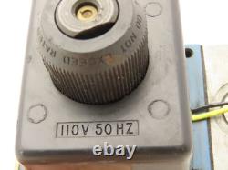 Rexroth 4WE10D31/CW110N9DAL/V Hydraulic Directional Solenoid Valve 120V 4/2